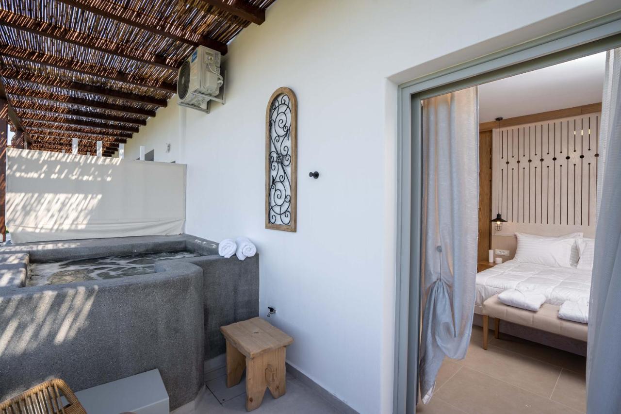 New Villa Katerina Collection Megalochori  Bagian luar foto